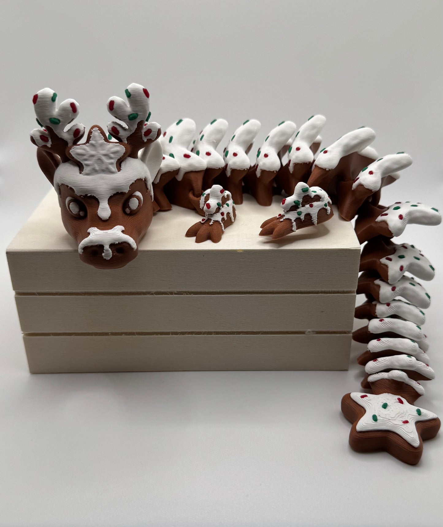 Gingerbread Frosting Dragon