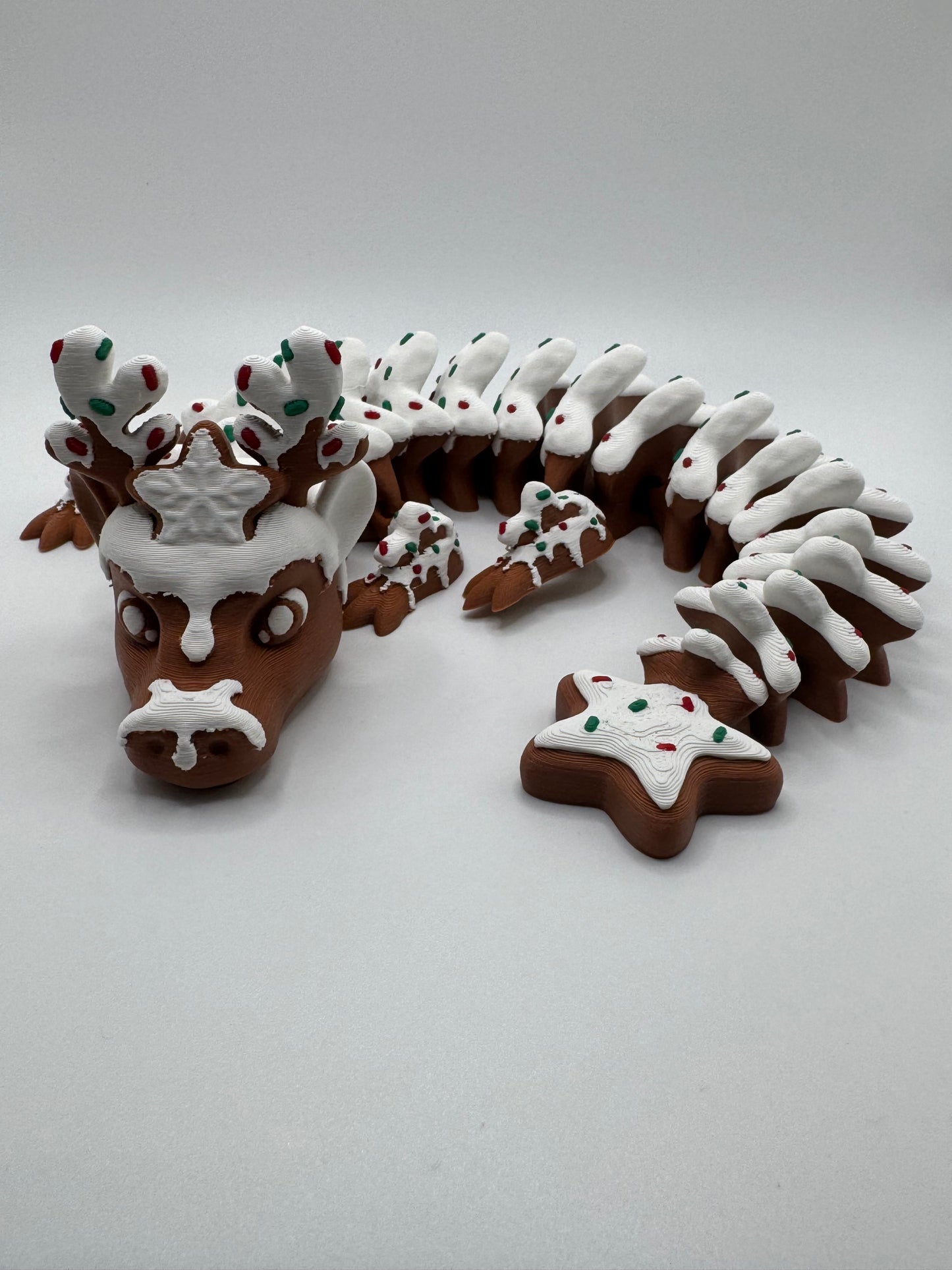 Gingerbread Frosting Dragon