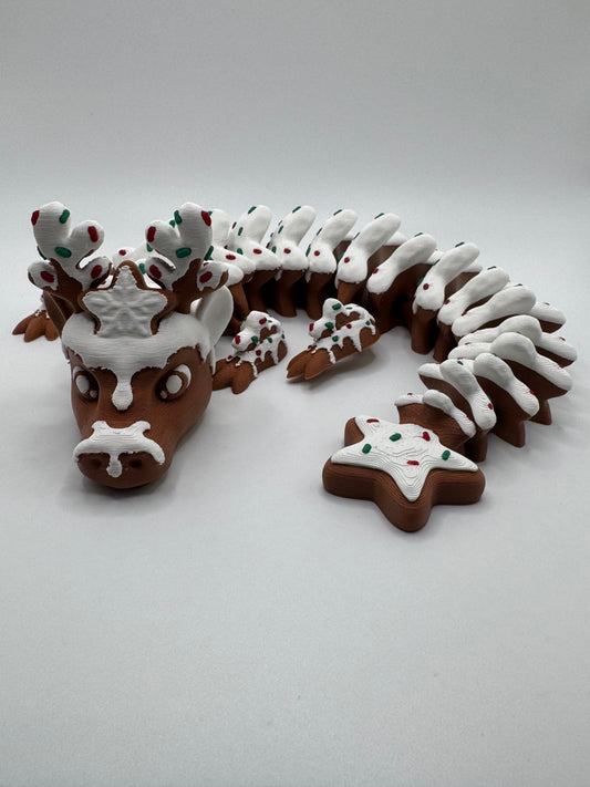Gingerbread Frosting Dragon